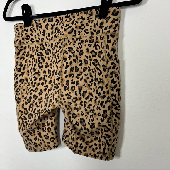J. Crew Factory Shorts Jcrew Factory Leopard Print Pocket Bike